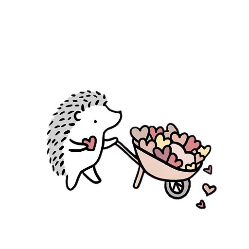 🦔 Стикер «Ёж_Lukas» для Telegram