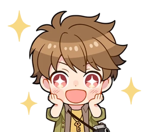 🤩 Стикер «Lukes Chibi» для Telegram