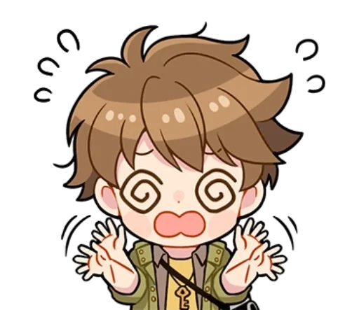 😵‍💫 Стикер «Lukes Chibi» для Telegram