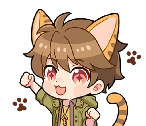 😺 Стикер «Lukes Chibi» для Telegram