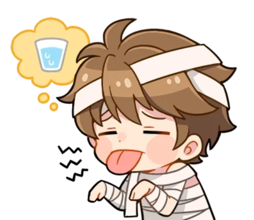 🍺 Стикер «Lukes Chibi» для Telegram