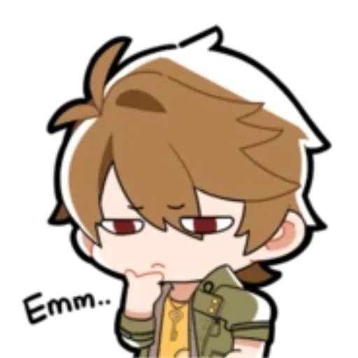 Стикерпак Lukes Chibi для Telegram