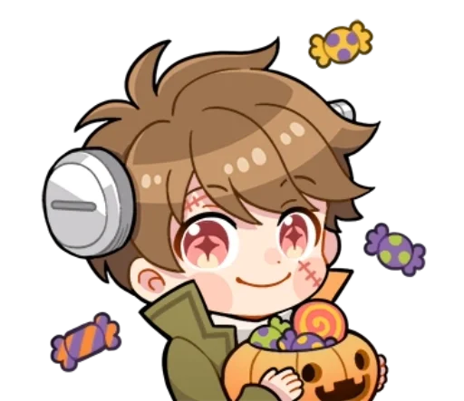 🍭 Стикер «Lukes Chibi» для Telegram