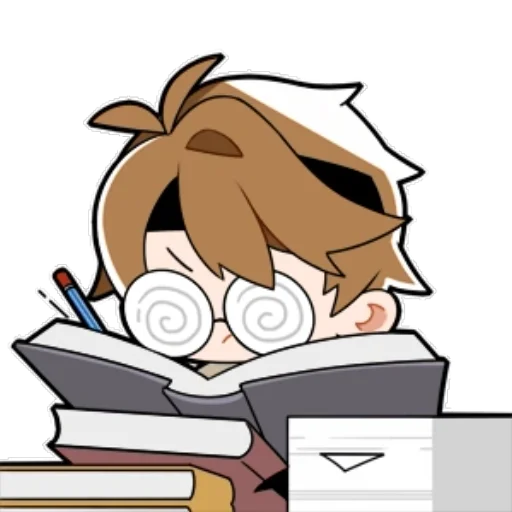 🥸 Стикер «Lukes Chibi» для Telegram