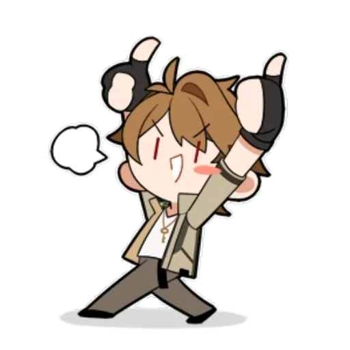 👍 Стикер «Lukes Chibi» для Telegram