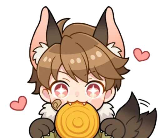 🐺 Стикер «Lukes Chibi» для Telegram