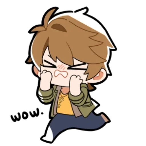 😖 Стикер «Lukes Chibi» для Telegram