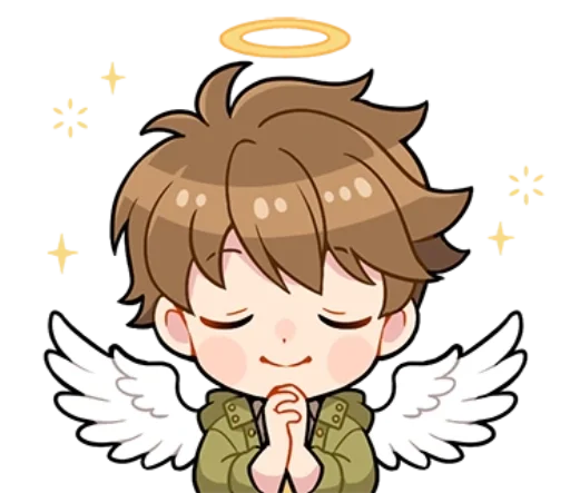 😇 Стикер «Lukes Chibi» для Telegram