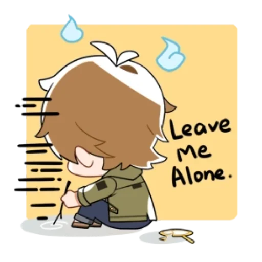 😔 Стикер «Lukes Chibi» для Telegram