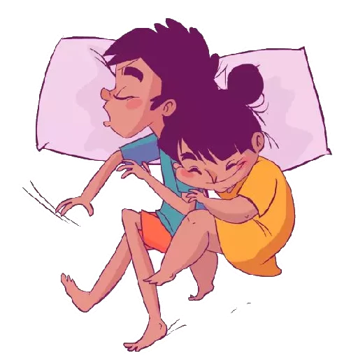 💤 Стикер «Lulu and Jazz» для Telegram