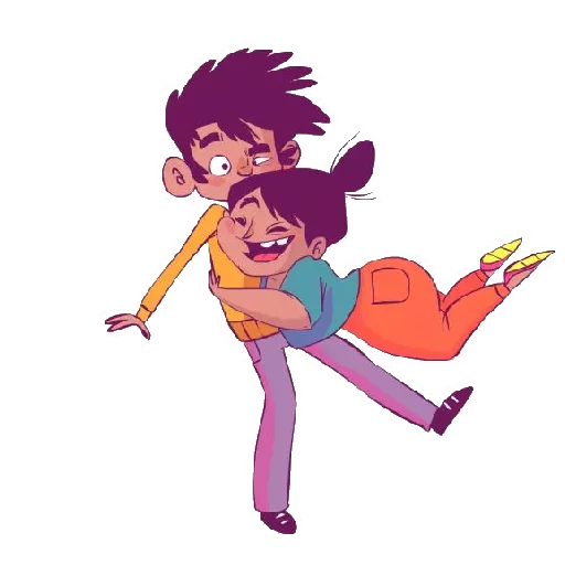 👫 Стикер «Lulu and Jazz» для Telegram