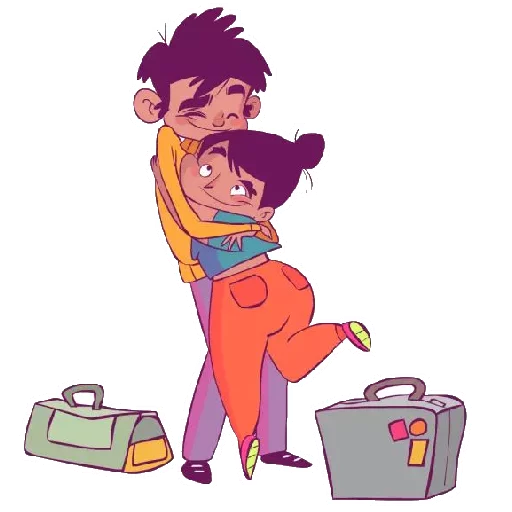 💼 Стикер «Lulu and Jazz» для Telegram