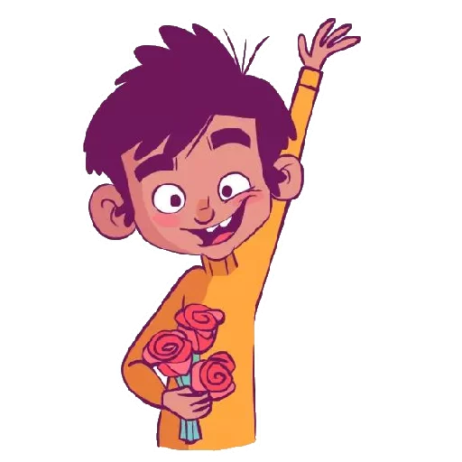 🌷 Стикер «Lulu and Jazz» для Telegram