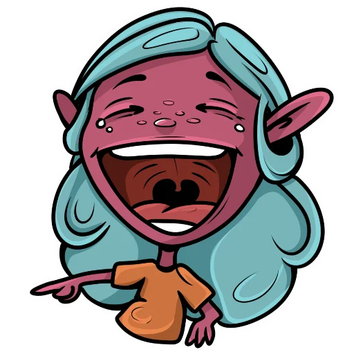 🤣 Стикер «Лу» для Telegram