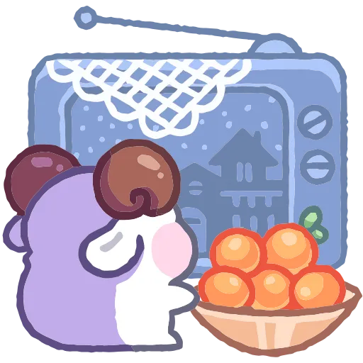 🍊 Эмодзи «Луми» для Telegram