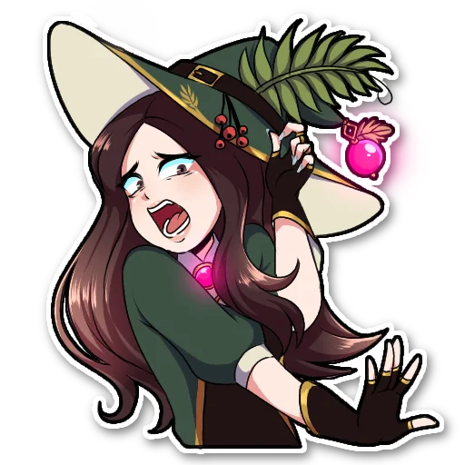 😱 Стикер «LUMOS GRATIA» для Telegram