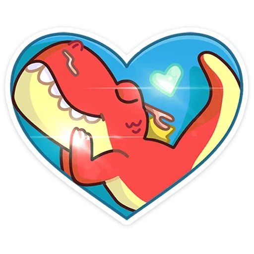 ❤️ Стикер «Лун» для Telegram