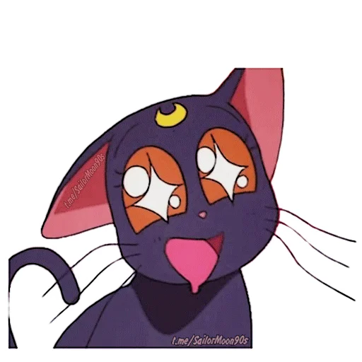 🤩 Стикер «Luna & Artemis» для Telegram