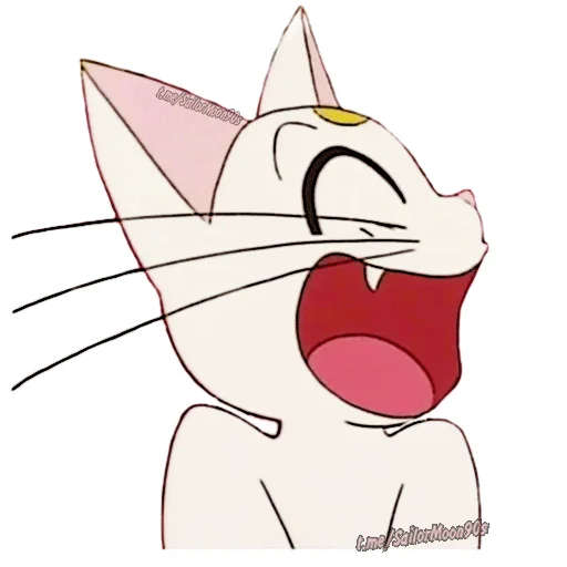 😹 Стикер «Luna & Artemis» для Telegram