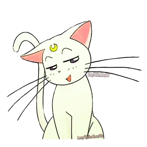 😏 Стикер «Luna & Artemis» для Telegram