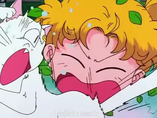 😧 Стикер «?Luna & Artemis?» для Telegram