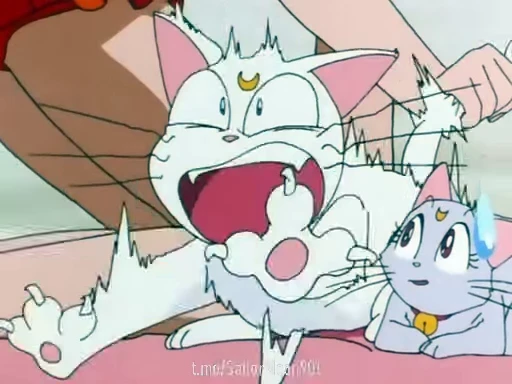 😨 Стикер «?Luna & Artemis?» для Telegram