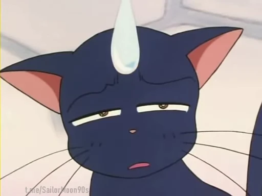 😓 Стикер «?Luna & Artemis?» для Telegram