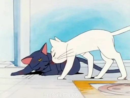 🤒 Стикер «?Luna & Artemis?» для Telegram