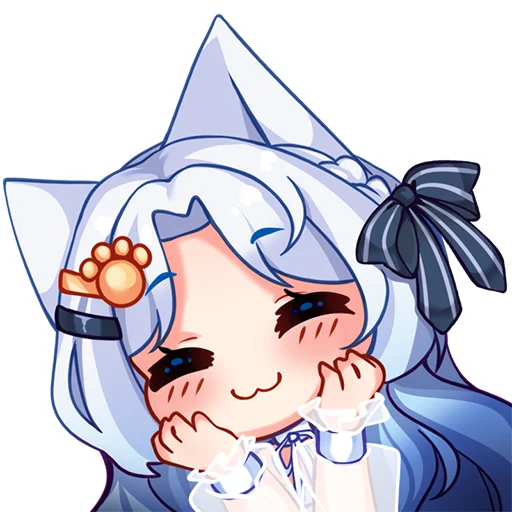 🙂 Стикер «Lunallia» для Telegram