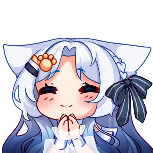 🙏 Стикер «Lunallia» для Telegram