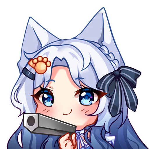 🤠 Стикер «Lunallia» для Telegram