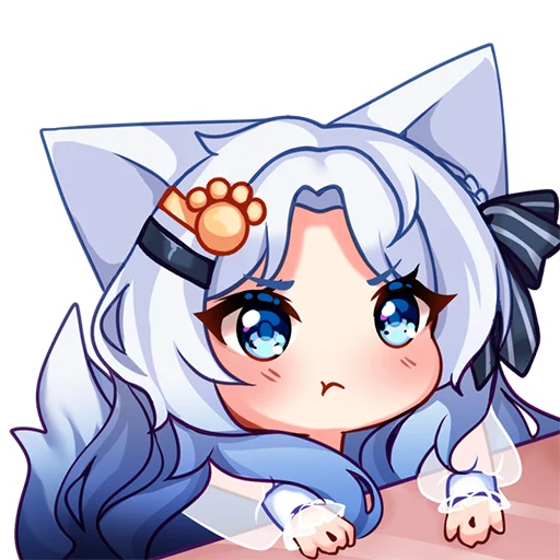 🙃 Стикер «Lunallia» для Telegram