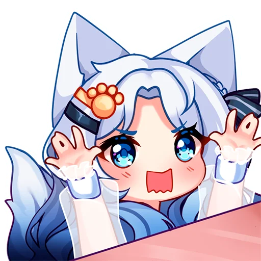 🙂 Стикер «Lunallia» для Telegram