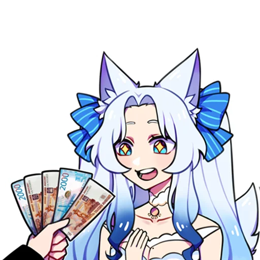 🤑 Стикер «Lunallia» для Telegram