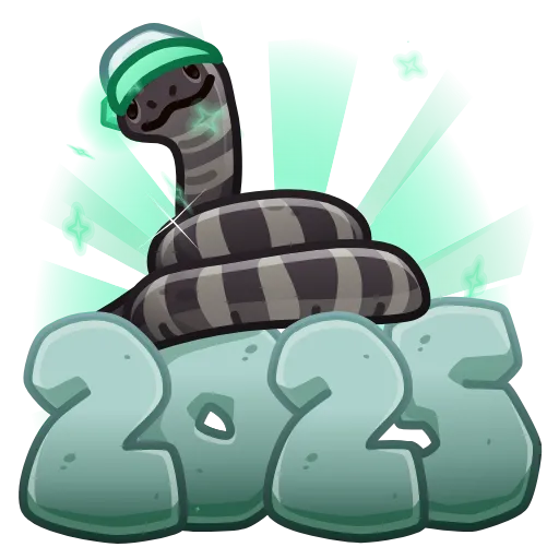 🐍 Эмодзи «Lunar Snake» для Telegram