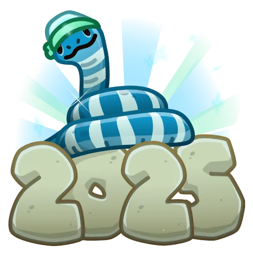 🐍 Эмодзи «Lunar Snake» для Telegram