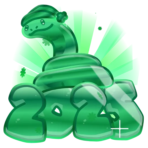 🐍 Эмодзи «Lunar Snake» для Telegram