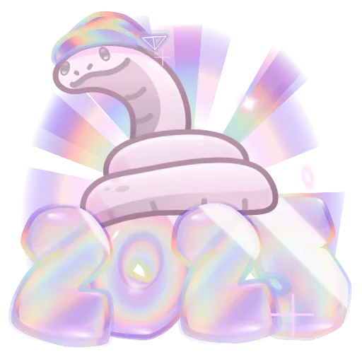🐍 Эмодзи «Lunar Snake» для Telegram