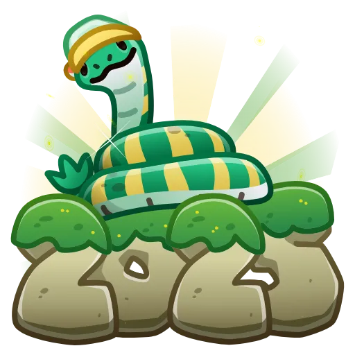 🐍 Эмодзи «Lunar Snake» для Telegram