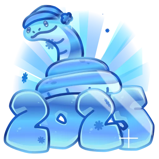 🐍 Эмодзи «Lunar Snake» для Telegram
