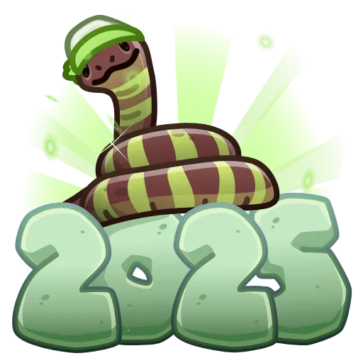🐍 Эмодзи «Lunar Snake» для Telegram