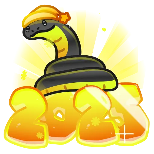 🐍 Эмодзи «Lunar Snake» для Telegram
