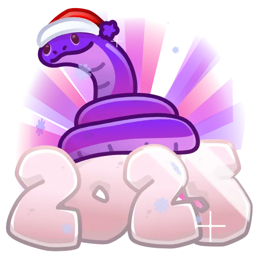 🐍 Эмодзи «Lunar Snake» для Telegram