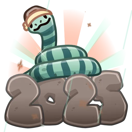 🐍 Эмодзи «Lunar Snake» для Telegram