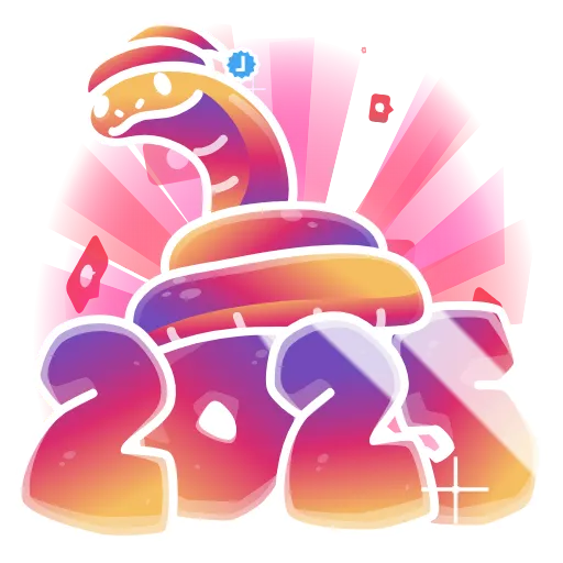 🐍 Эмодзи «Lunar Snake» для Telegram