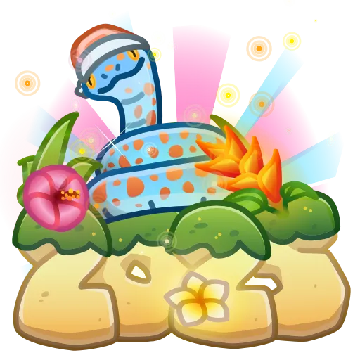 🐍 Эмодзи «Lunar Snake» для Telegram