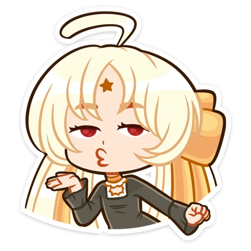 😘 Стикер «Луни» для Telegram