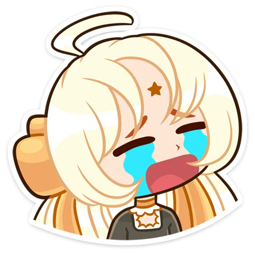 😭 Стикер «Луни» для Telegram