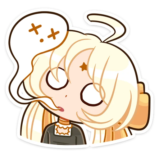 😮‍💨 Стикер «Луни» для Telegram