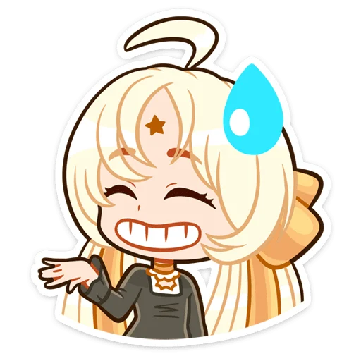 😅 Стикер «Луни» для Telegram